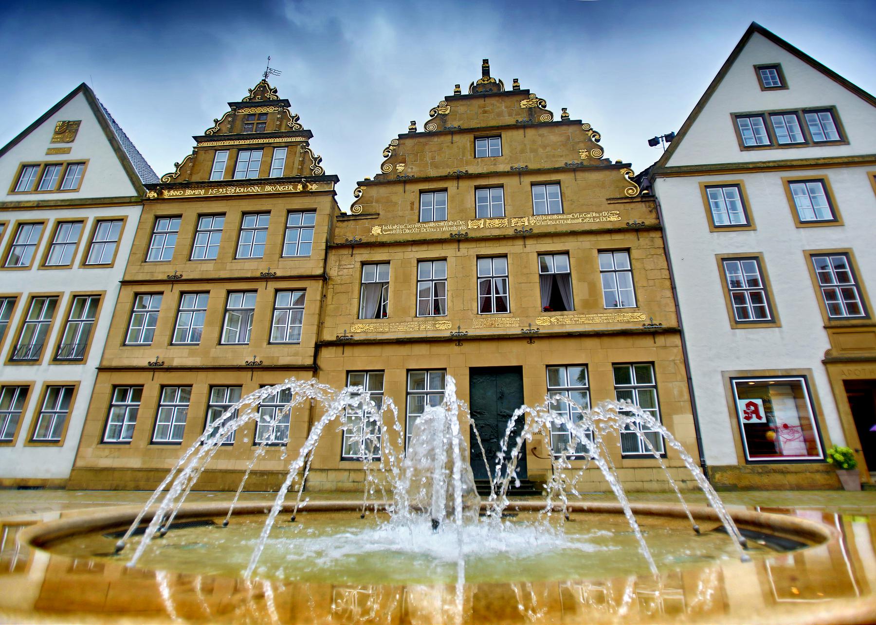 Buildings at the Bielefeld Historic Center