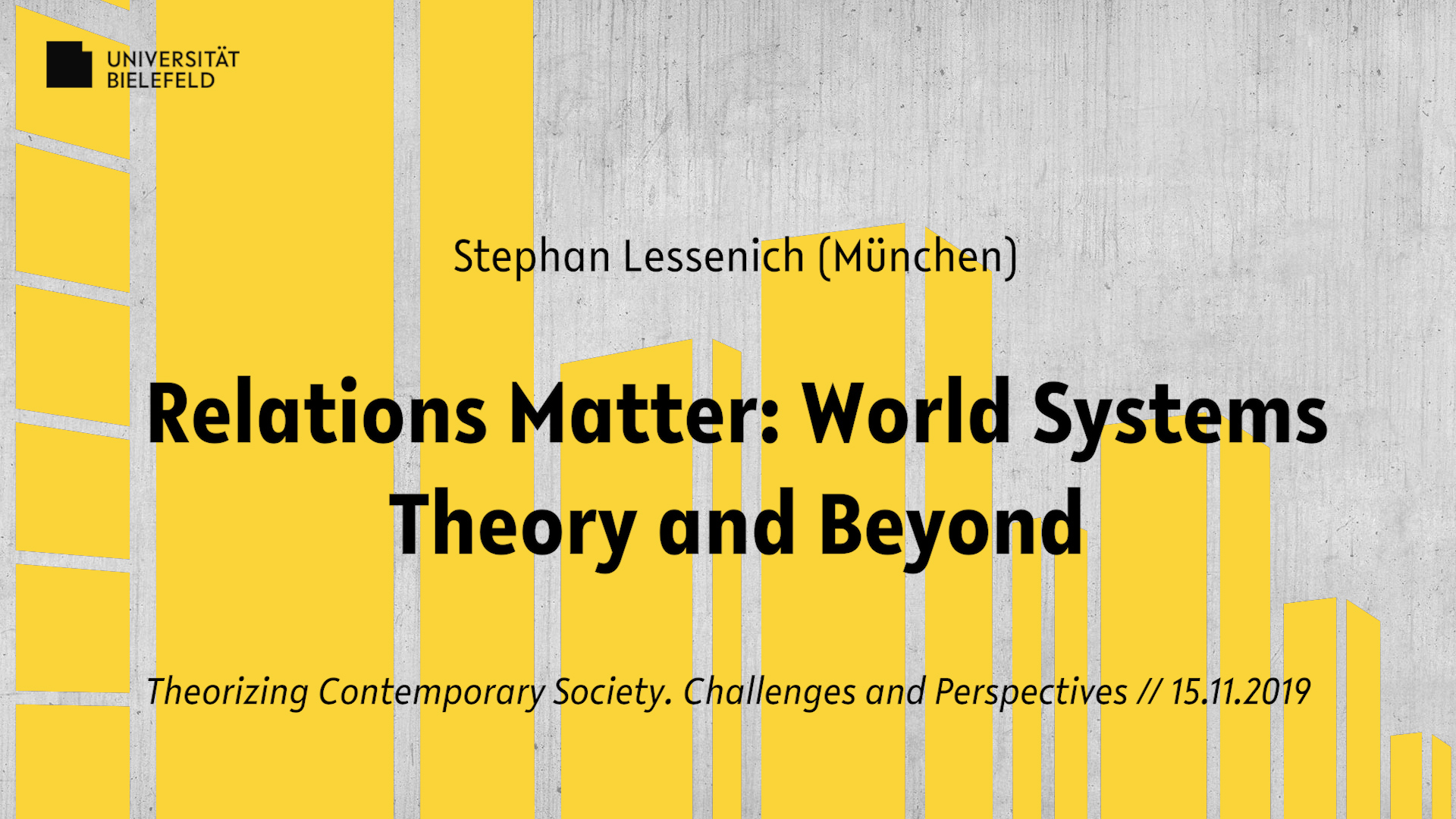 Relations Matter: World Systems Theory and Beyond