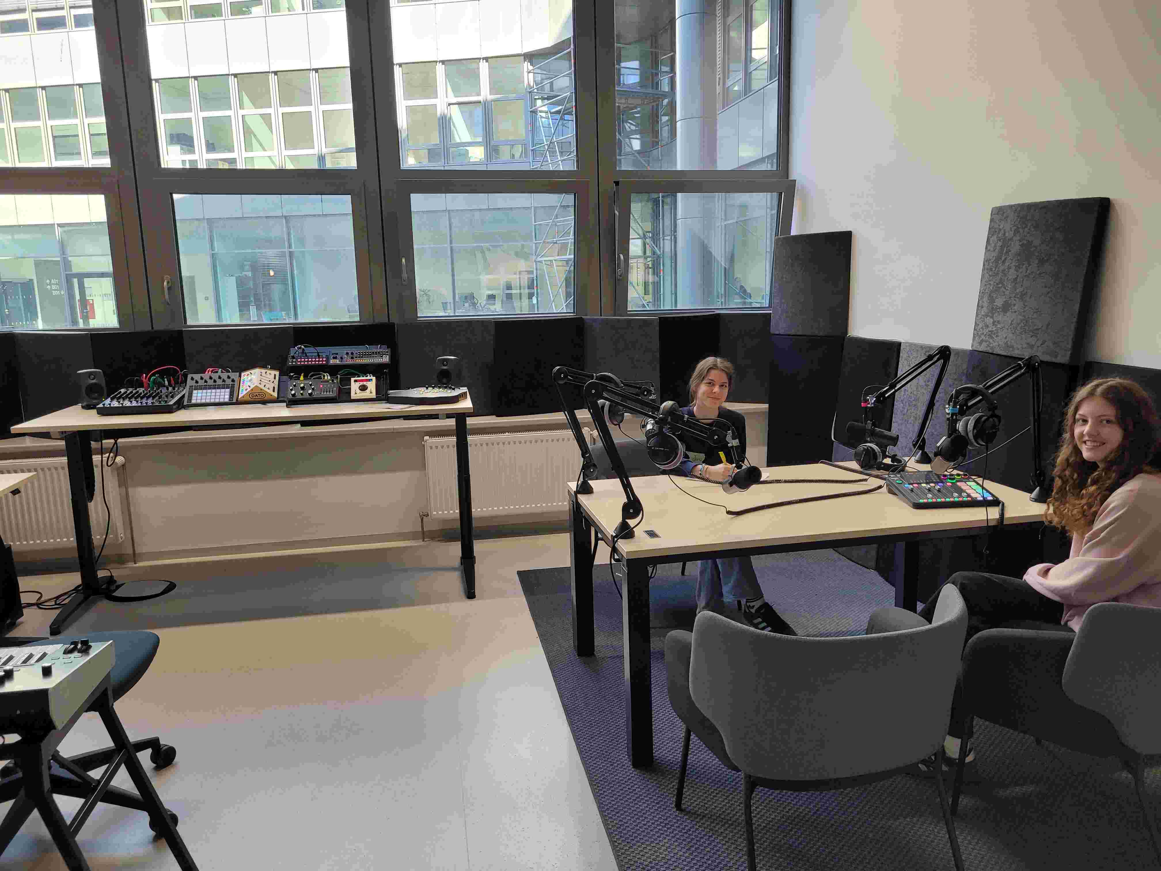 Podcast studio