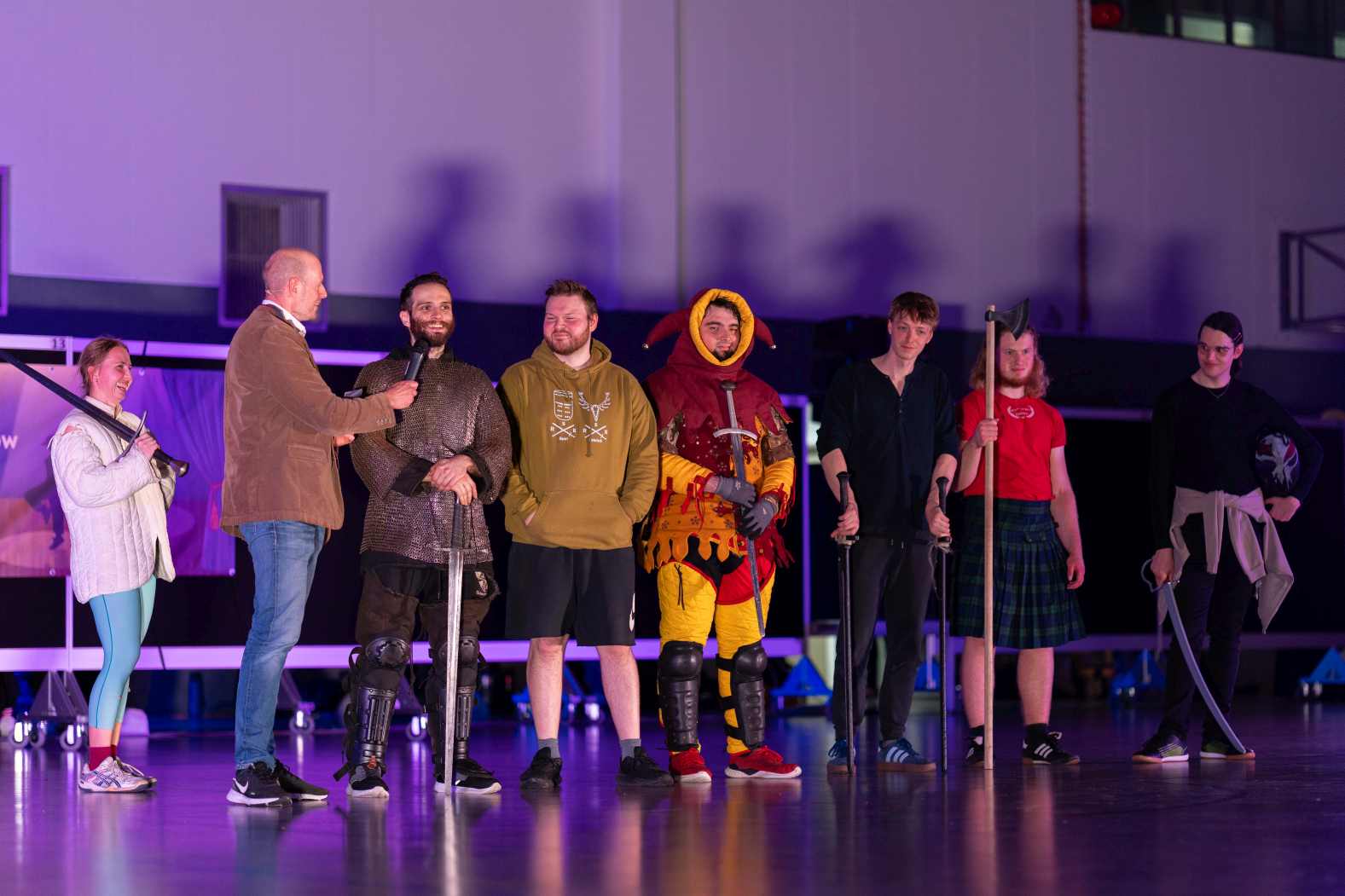 Jonglieren mit Stäben