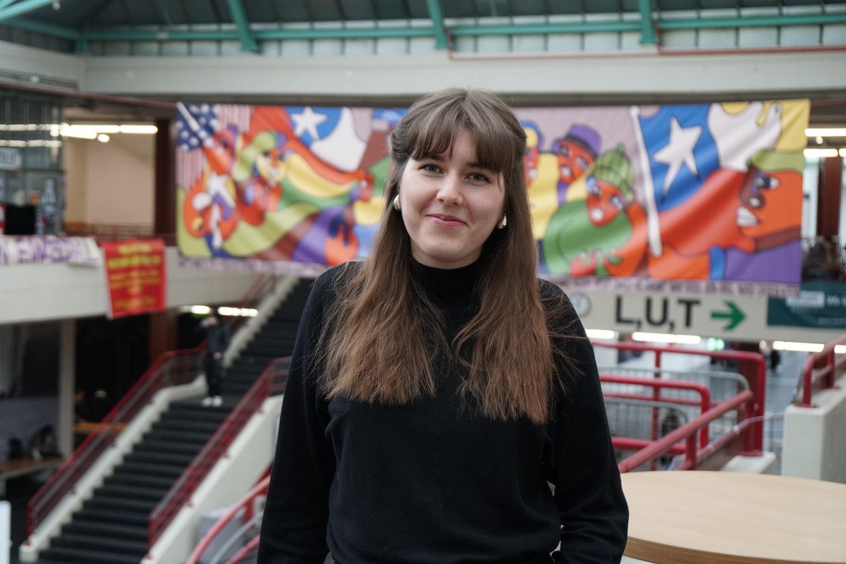 Hannah, Studentin an der Uni Bielefeld