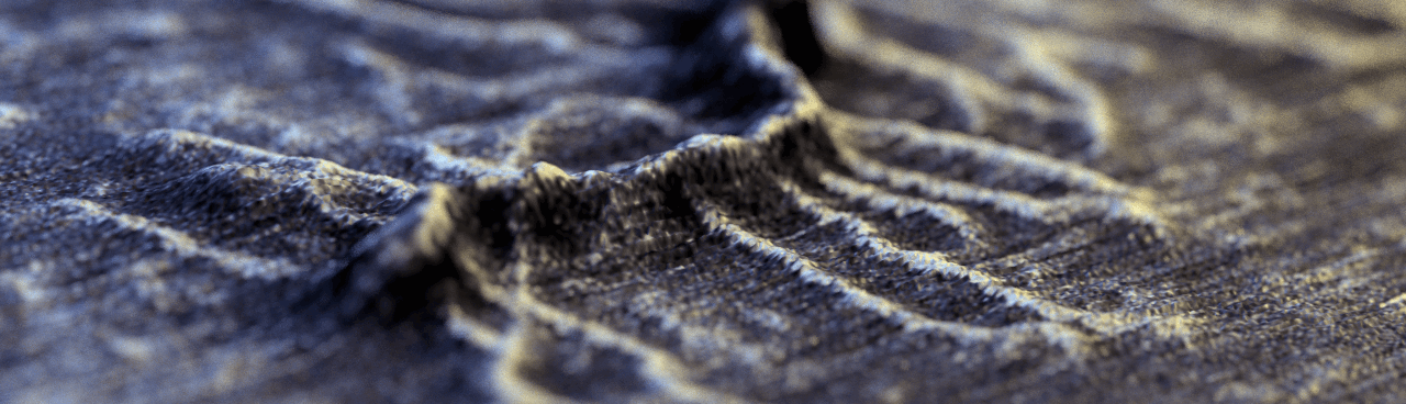 SEM image of a nematode in a bacterial culture