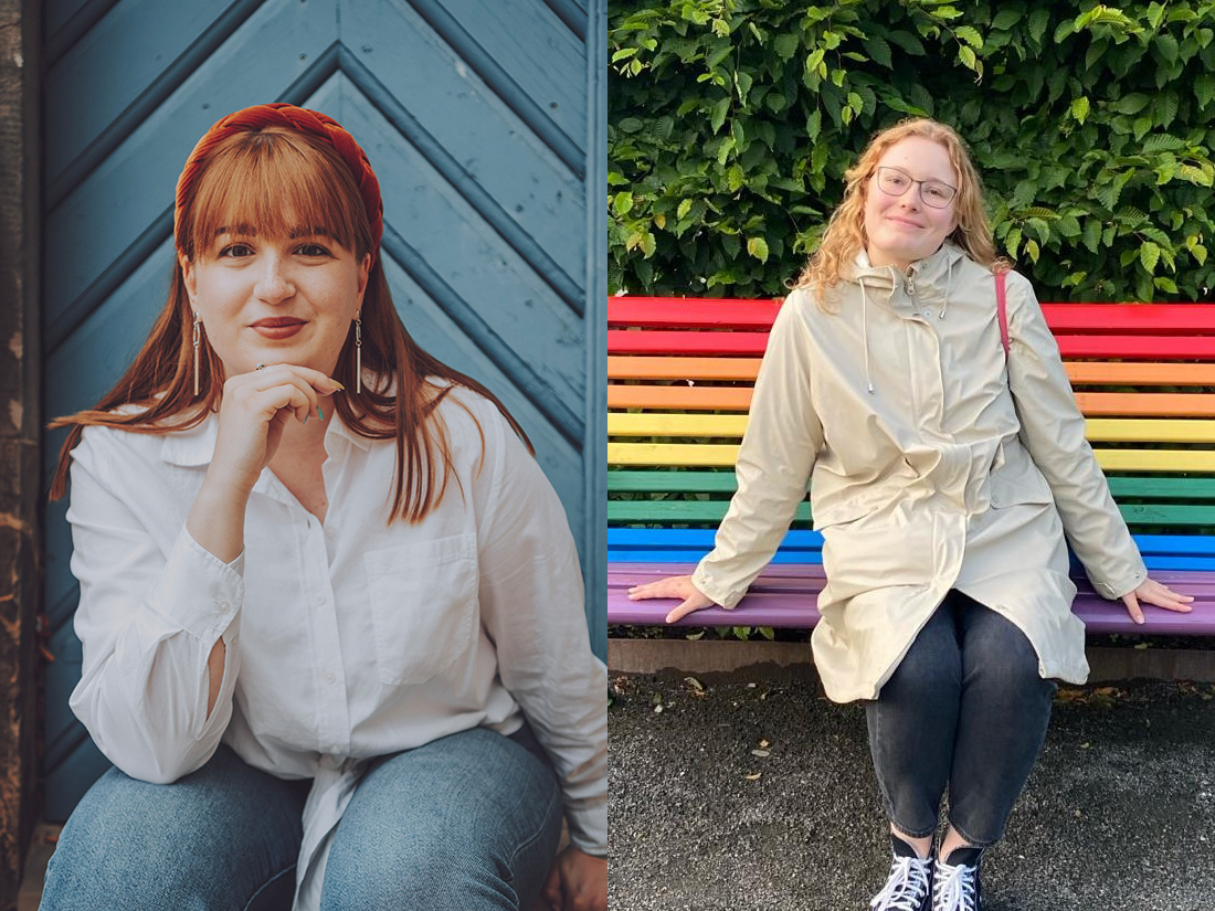 Lea Hildermeier (links) und Inga Gostmann (rechts)
