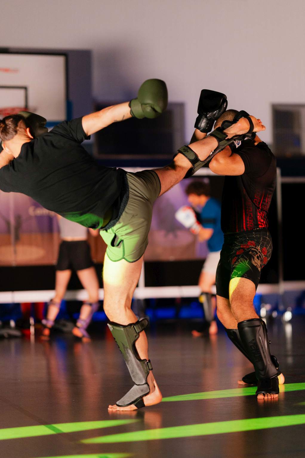 Jonglieren mit Stäben