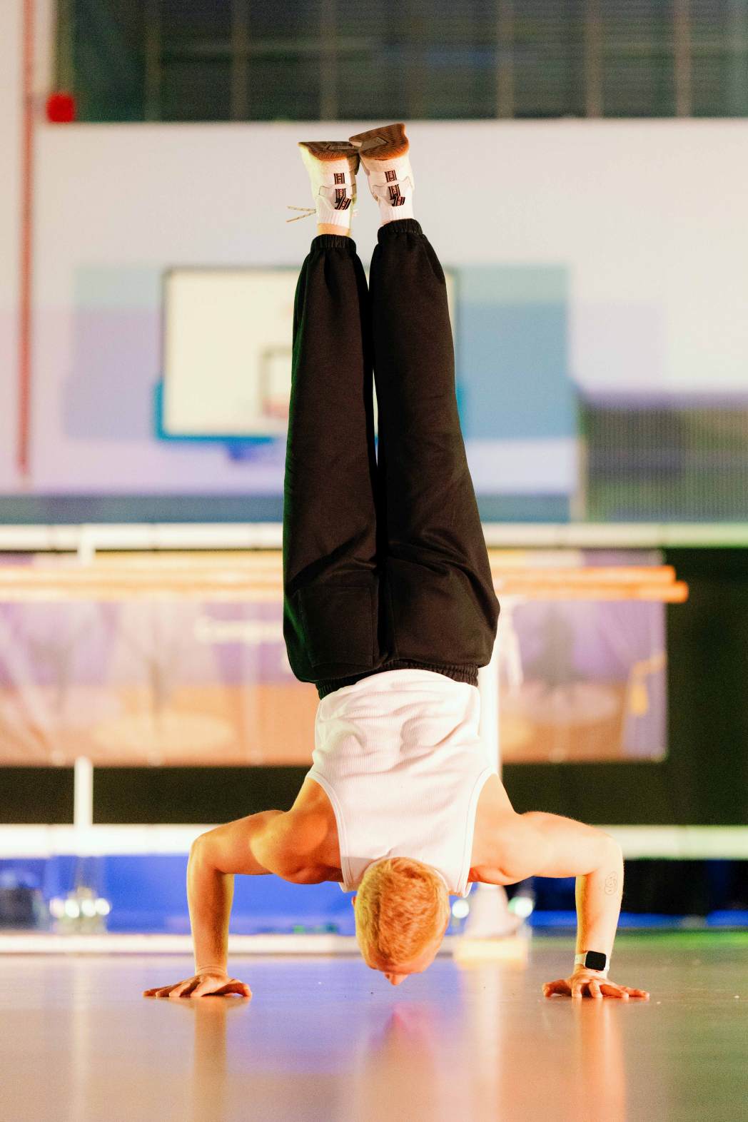 Jonglieren mit Stäben