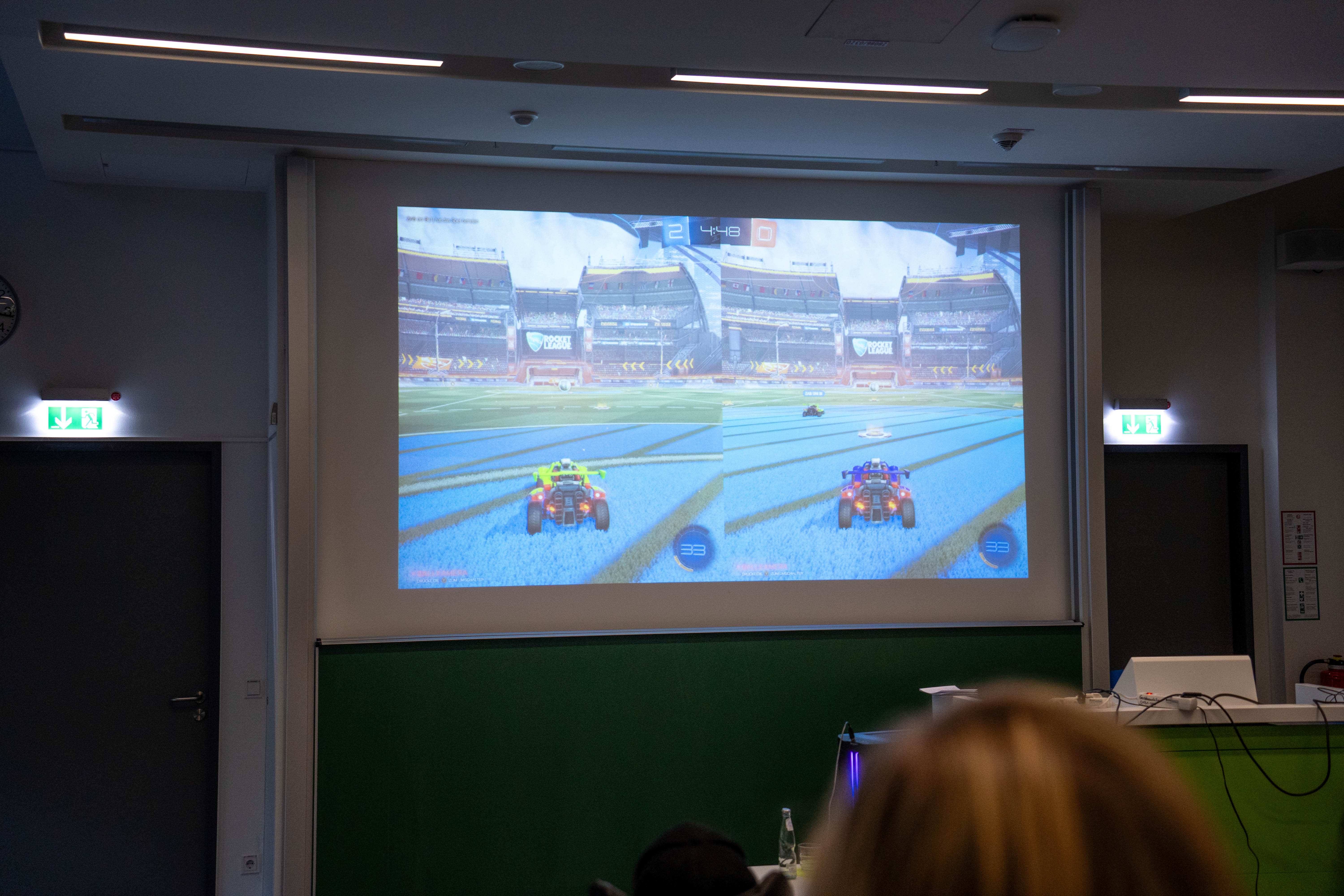 Beamer Bild des Spiels Rocket League