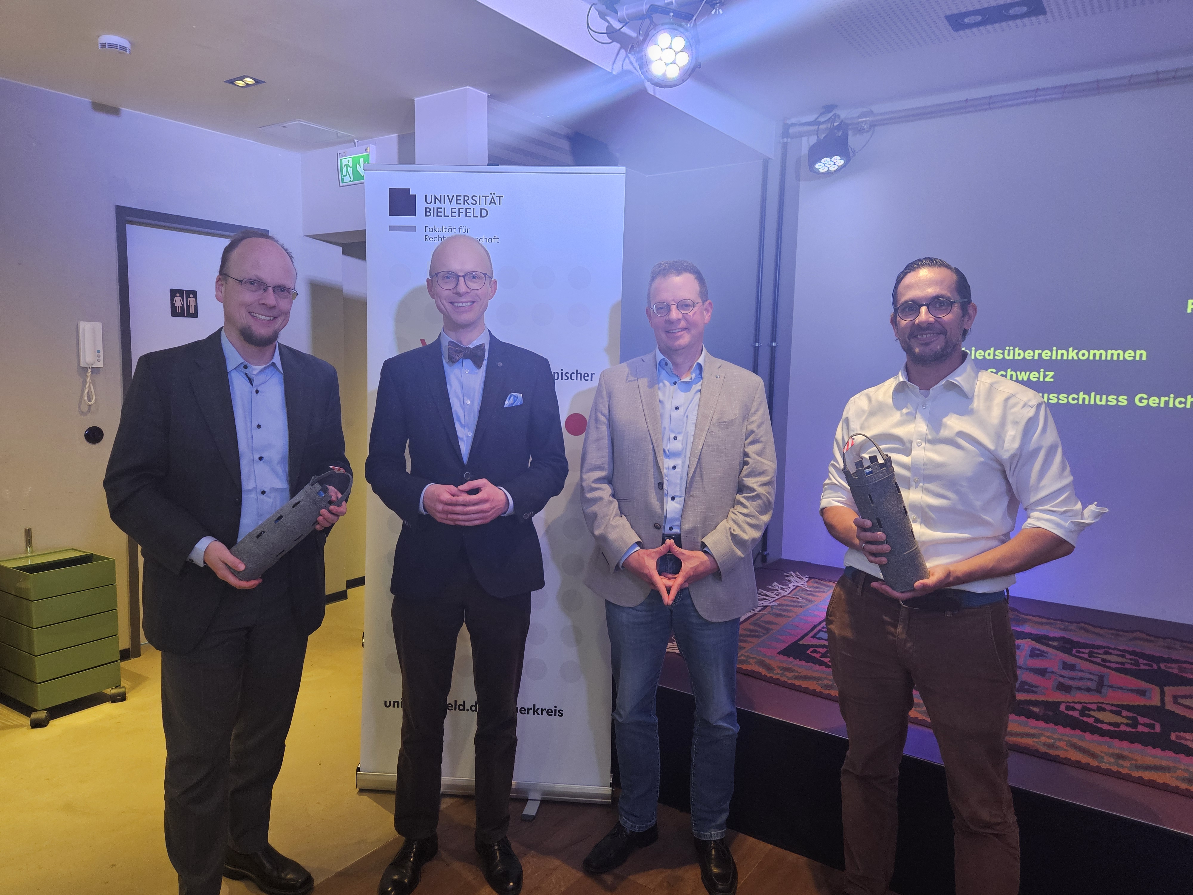 Redner + Prof. Dr. Kempny + Sven Brinkmann