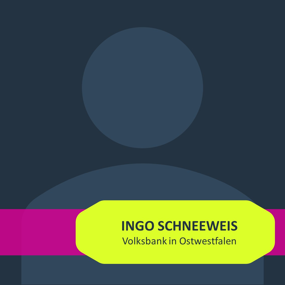 Ingo Schneeweis, Volksbank in Bielefeld