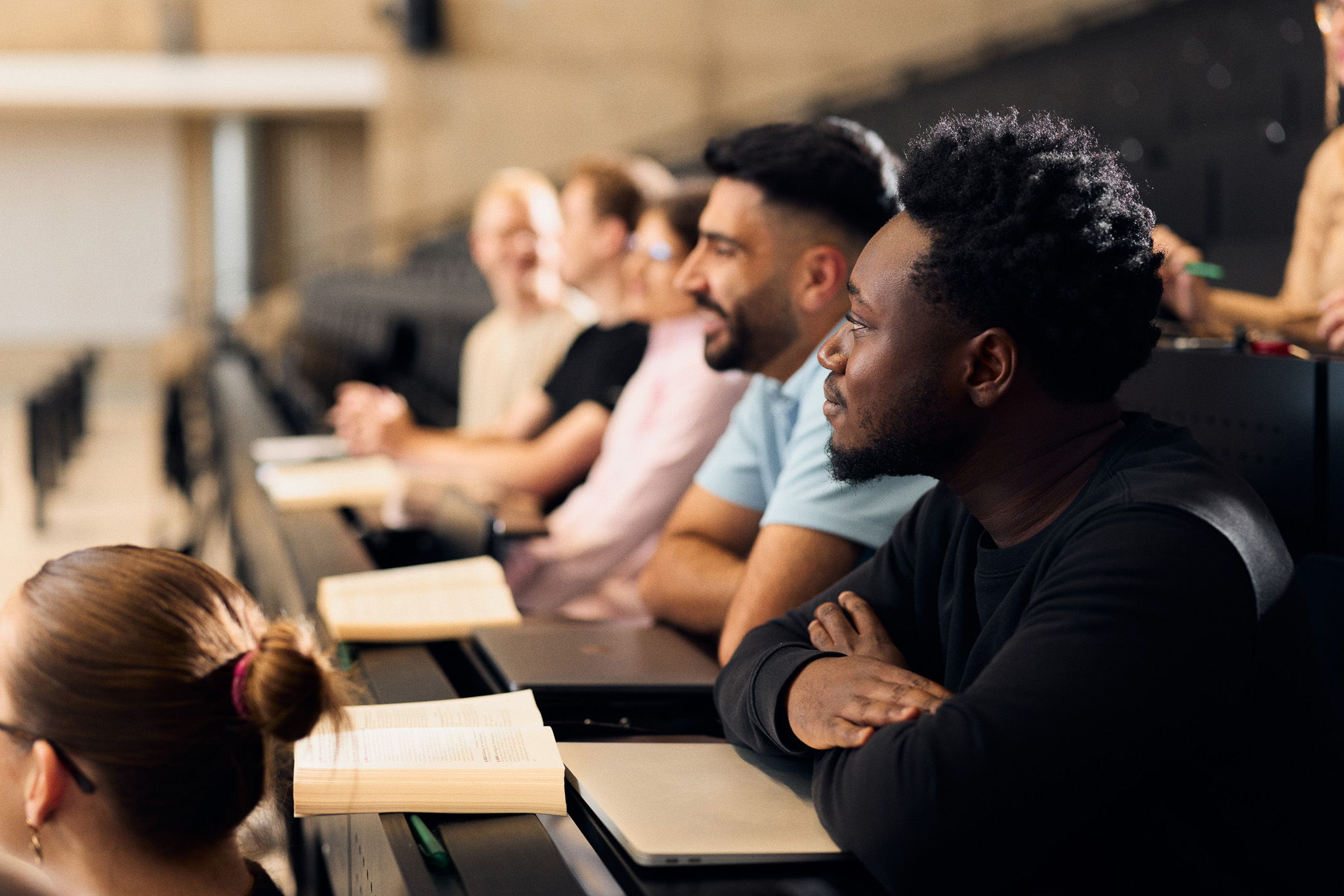 Studierende im Hörsaal