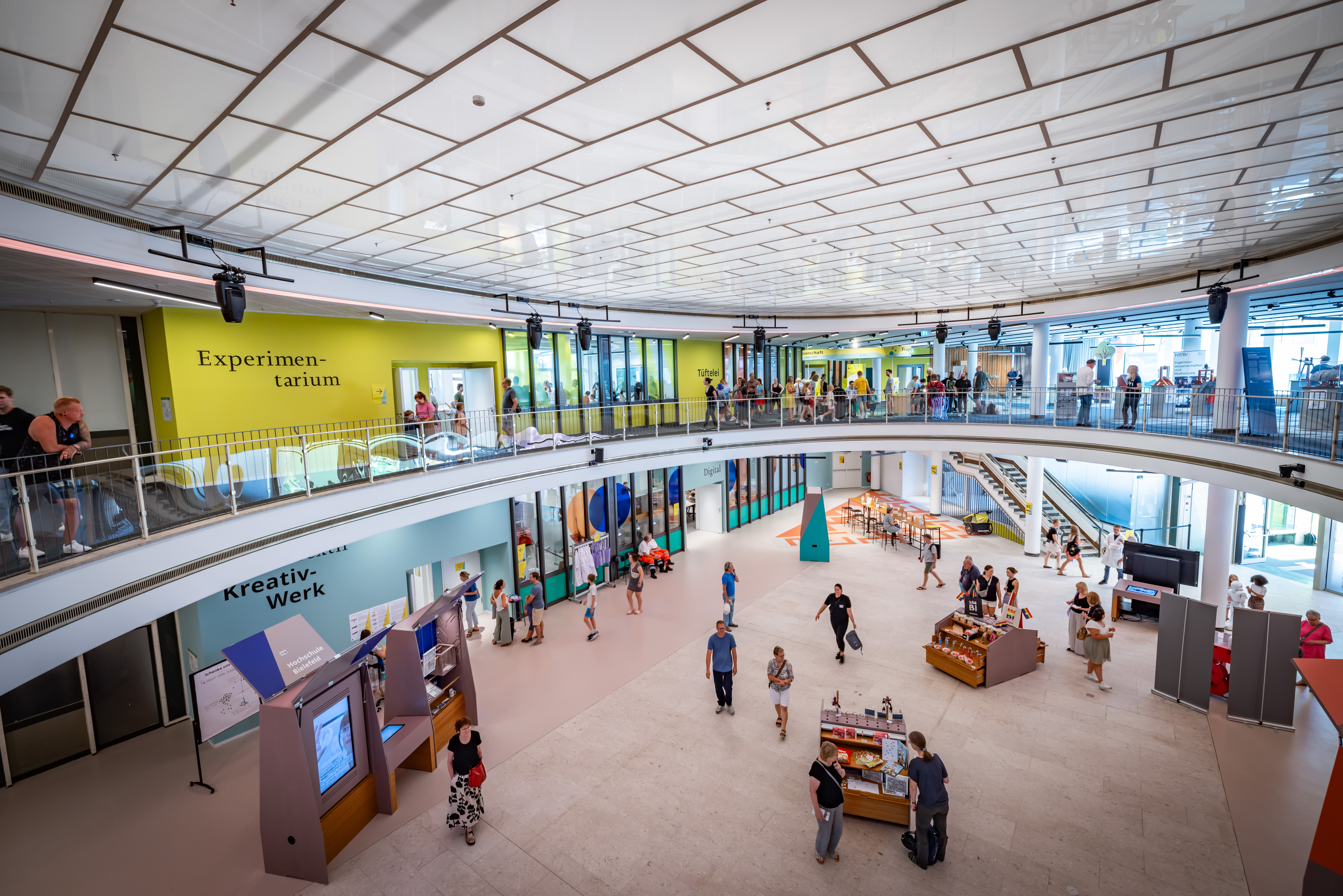 Veranstaltungsraum der Wissenswerkstadt Bielefeld