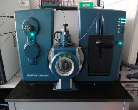 LC-ESI/APCI-MS/MS – Shimadzu UHPLC coupled to Sciex 6500+ triple quadrupole MS/MS