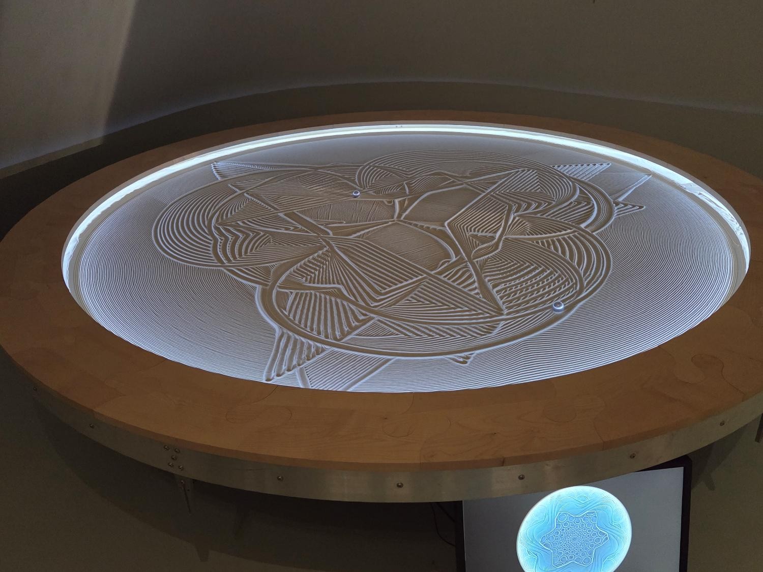 kinetischer Sandtisch