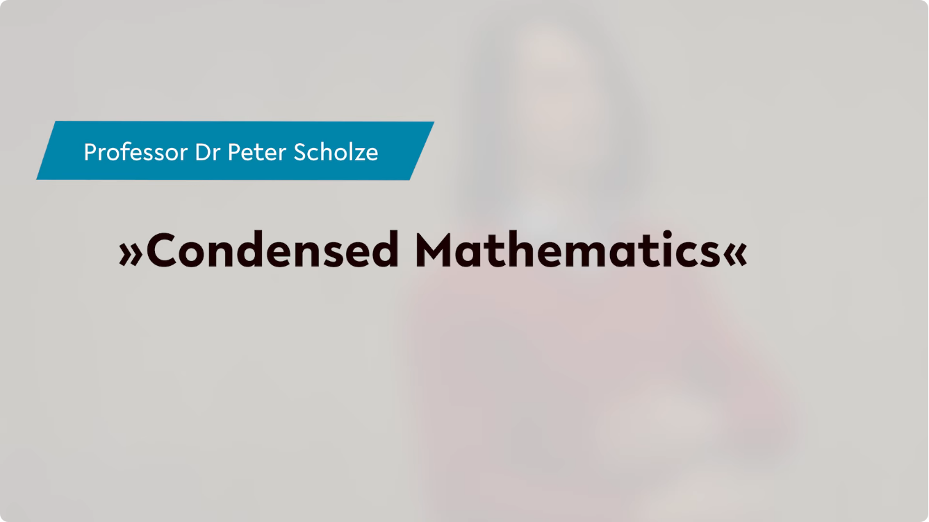 Screenshot Titelbild YouTube-Aufzeichnung Vortrag Scholze