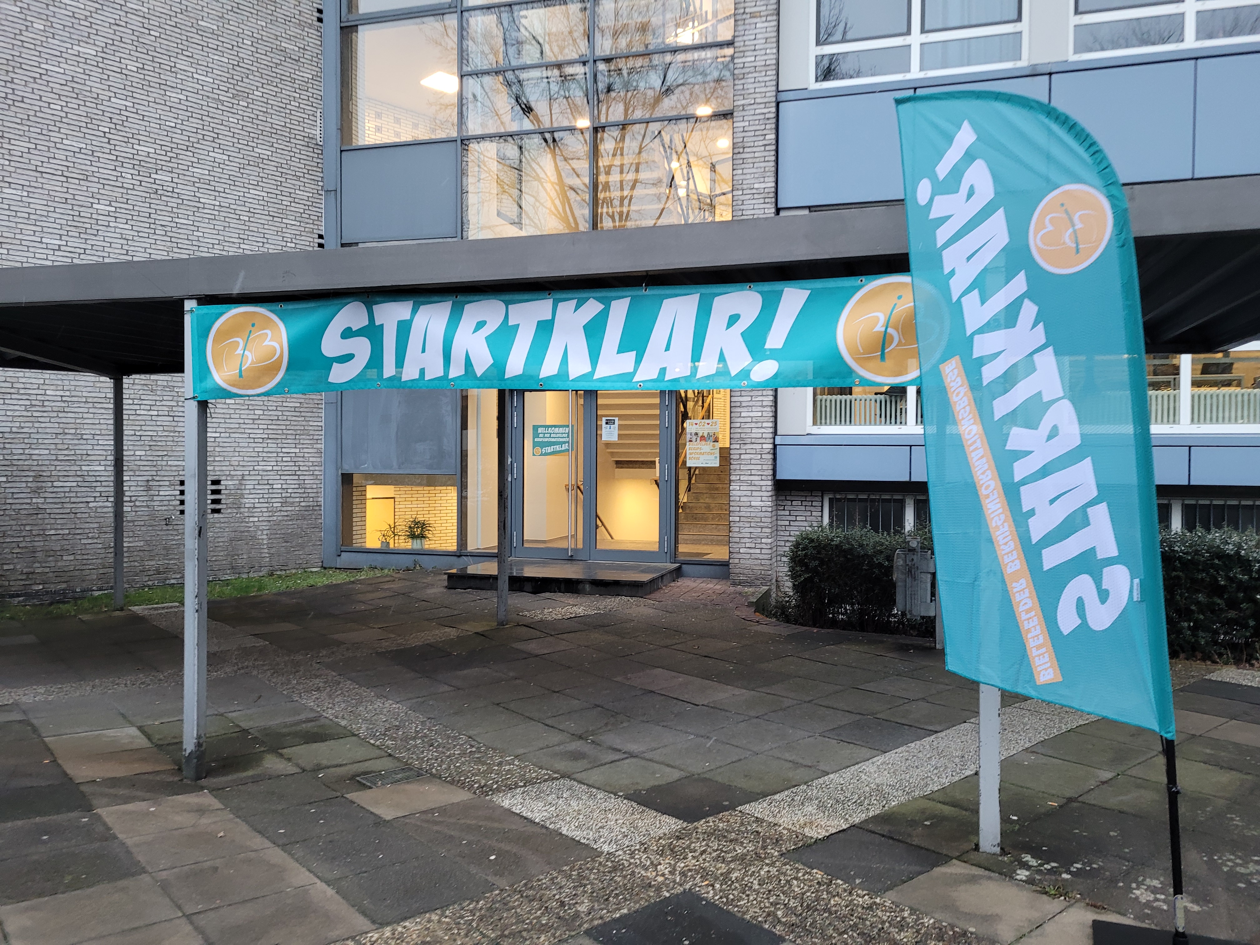 Eingang BiB Startklar