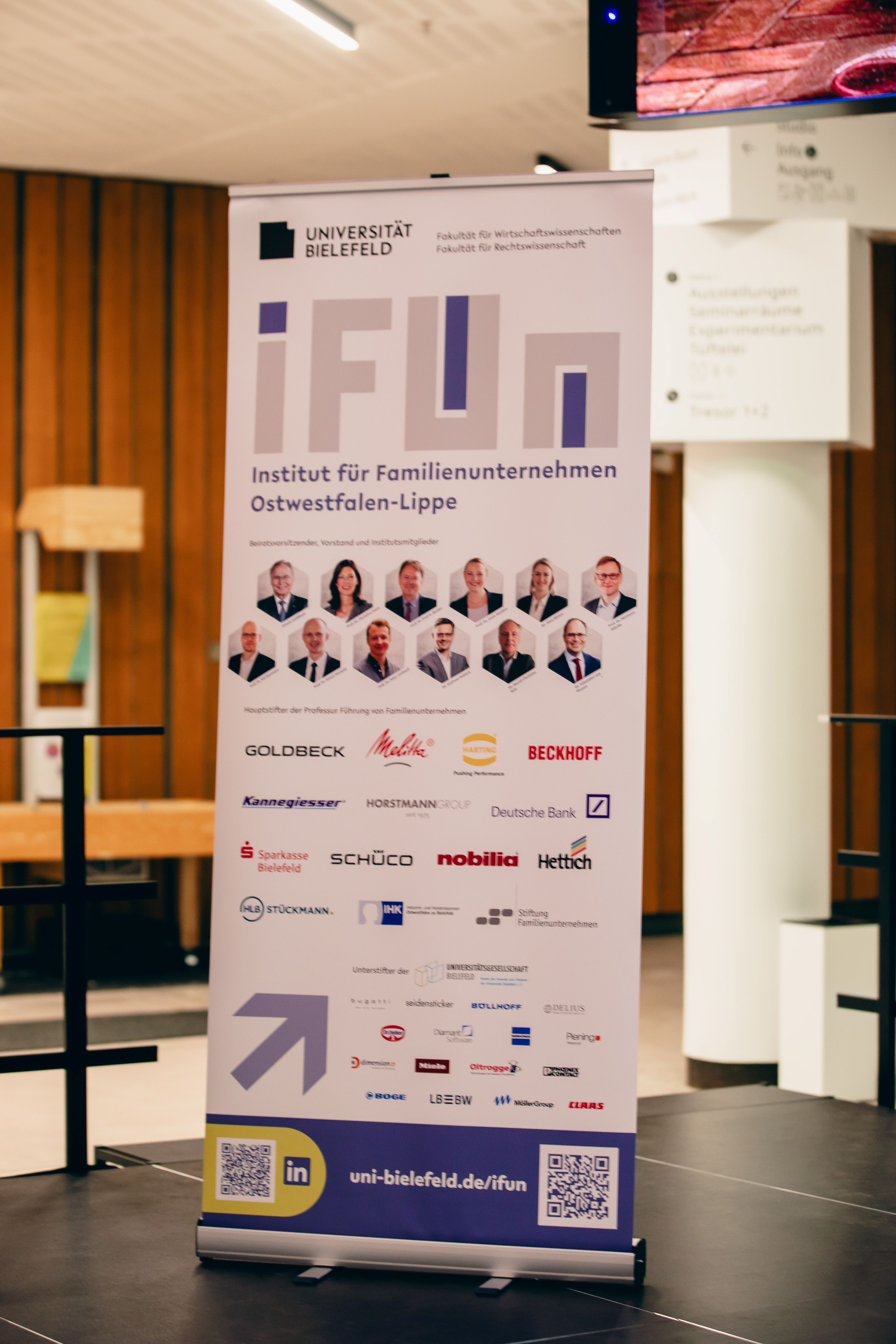 iFUn-Aufsteller Nachfolgewerkstatt