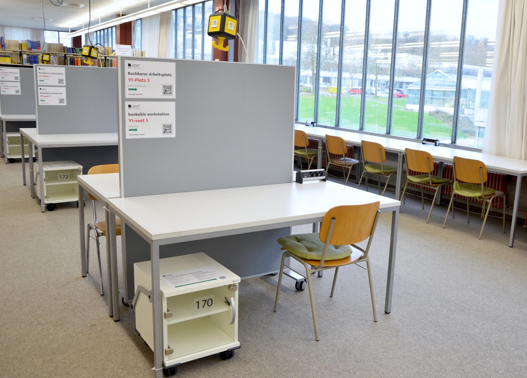 Buchbarer Arbeitslatz