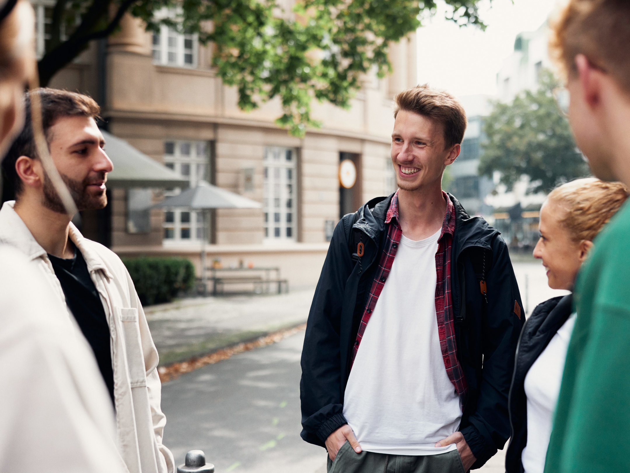 Studierende in der Stadt