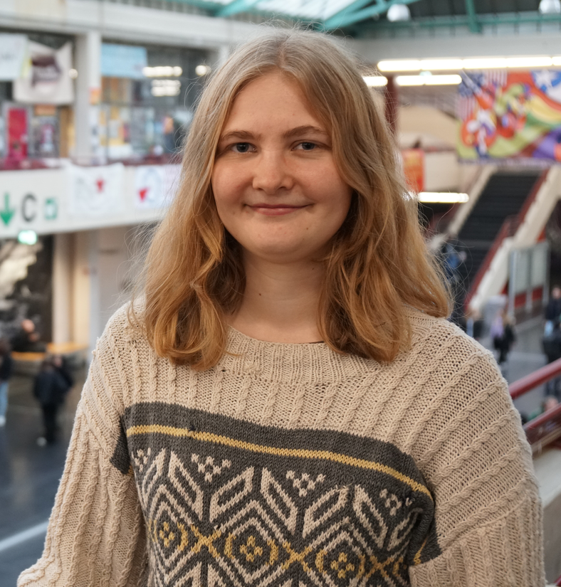 Valentina, Studentin an der Uni Bielefeld