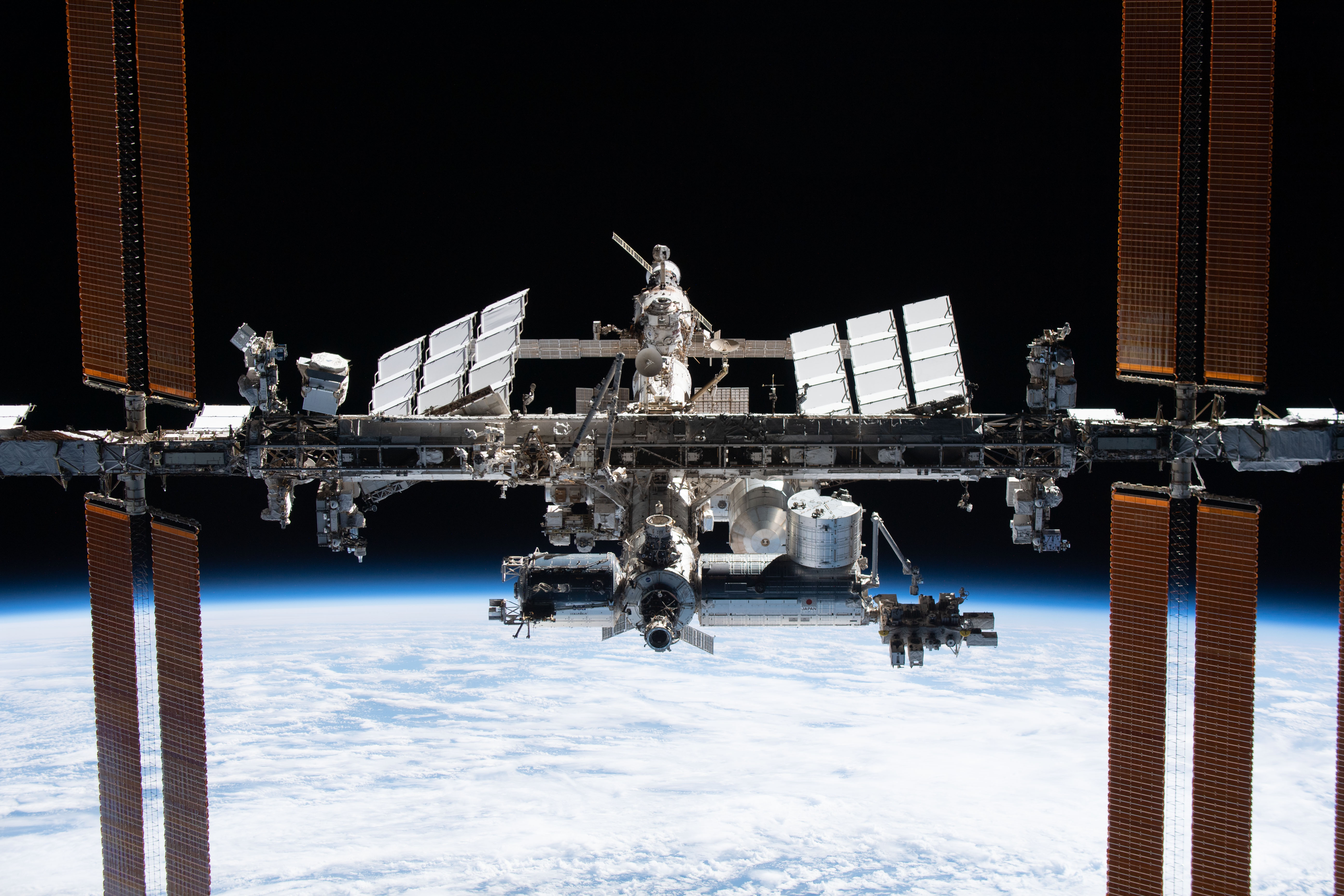 The ISS space station