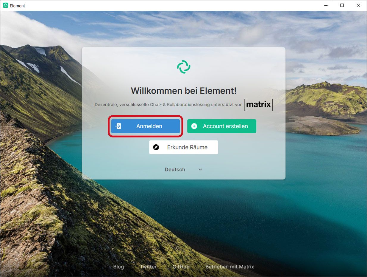 Element Desktop - Universität Bielefeld