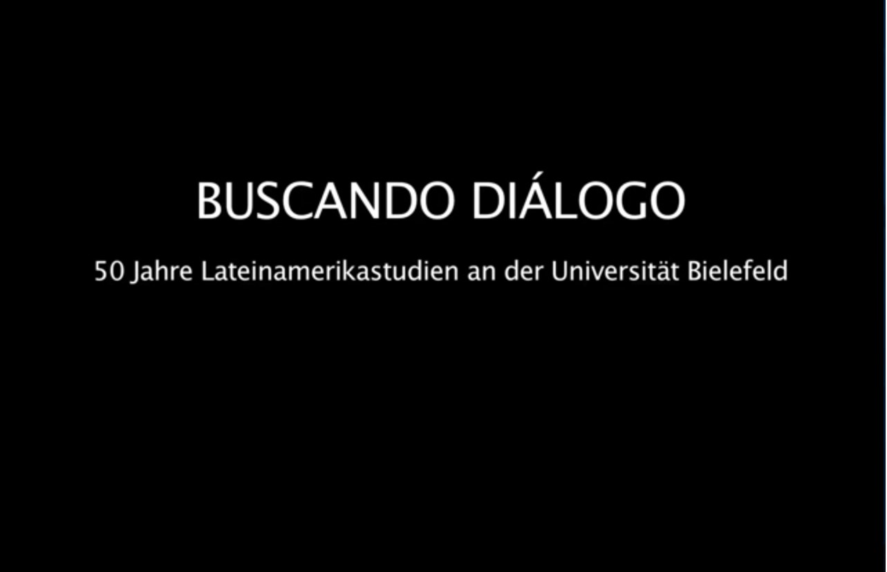 Titelbild des Dokumntationsfilmes: Buscando Diálogo