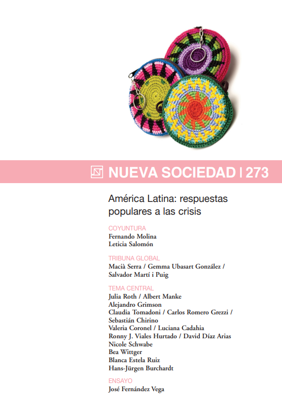 Cover: Nueva Sociedad 273