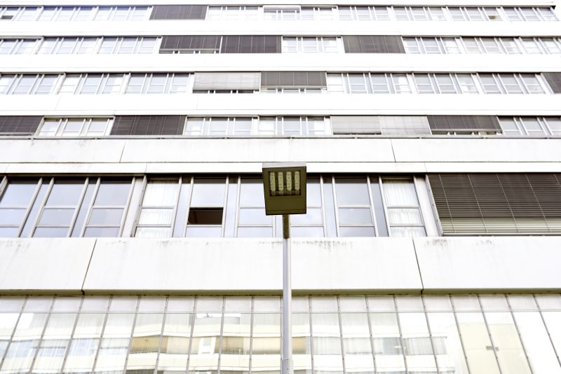 Windows of the University Bielefeld