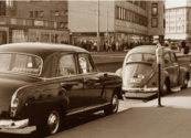 Bielefeld, Stadtaufnahme (Detail), Ludwig Wegmann 17.3.1961. Bundesarchiv, B 145 Bild-F009835-0011'