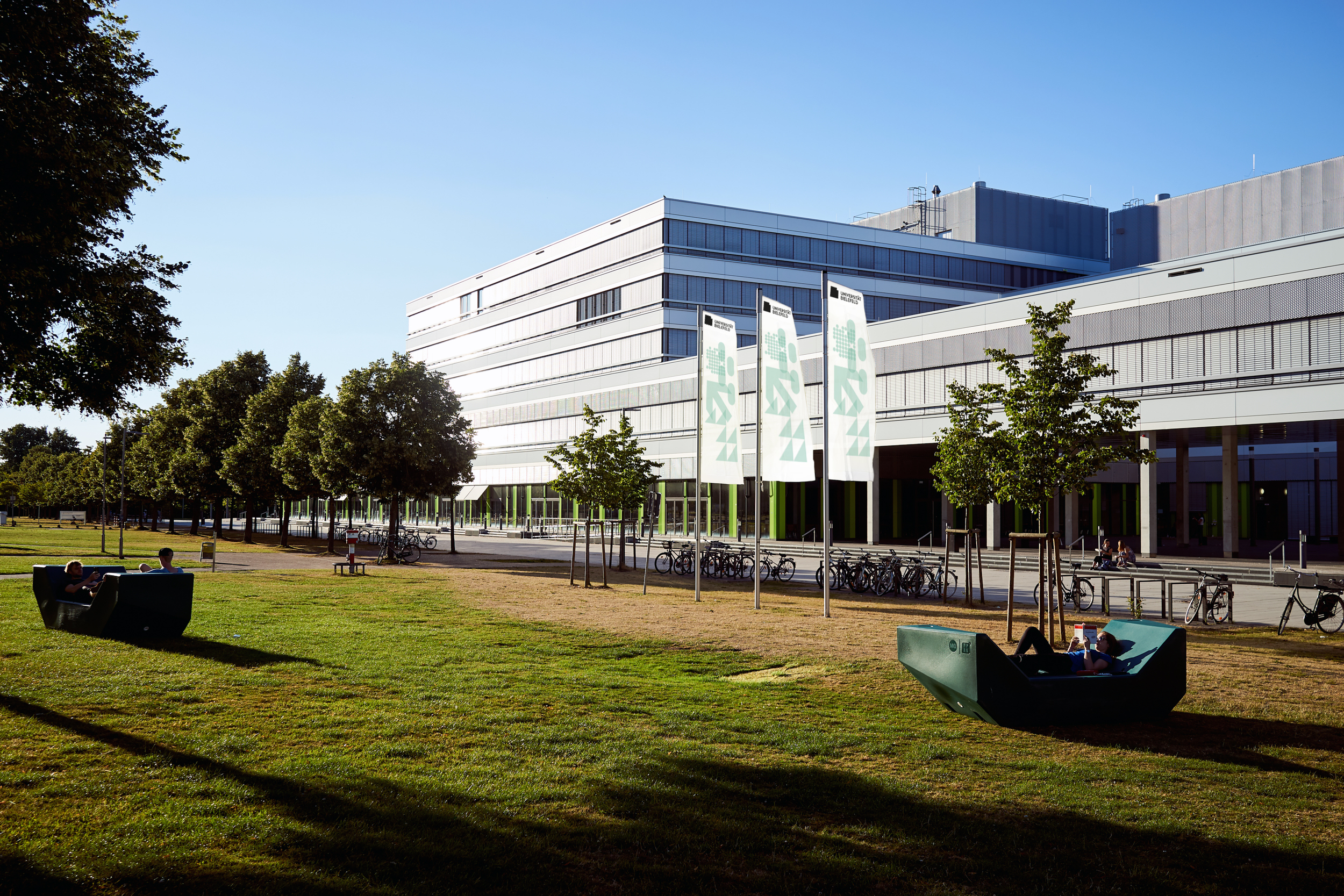 Campus der Universität Bielefeld