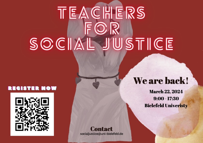 Invitation for the Teachers for Social Justice (TSJ) conference 2024