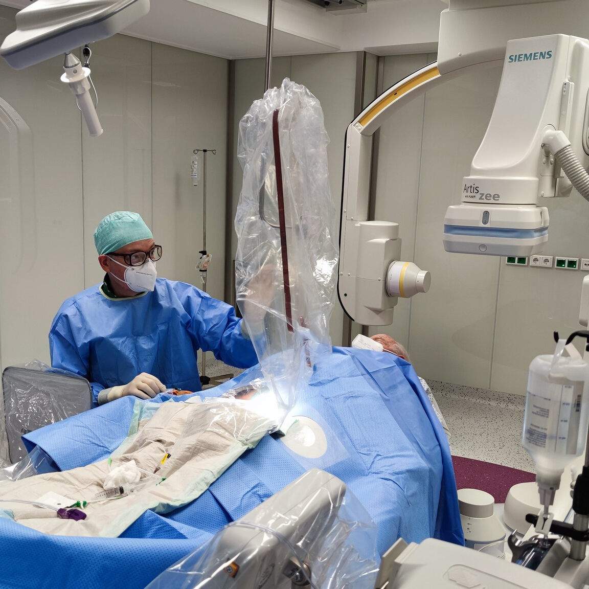 Untersuchung eines Patienten 
