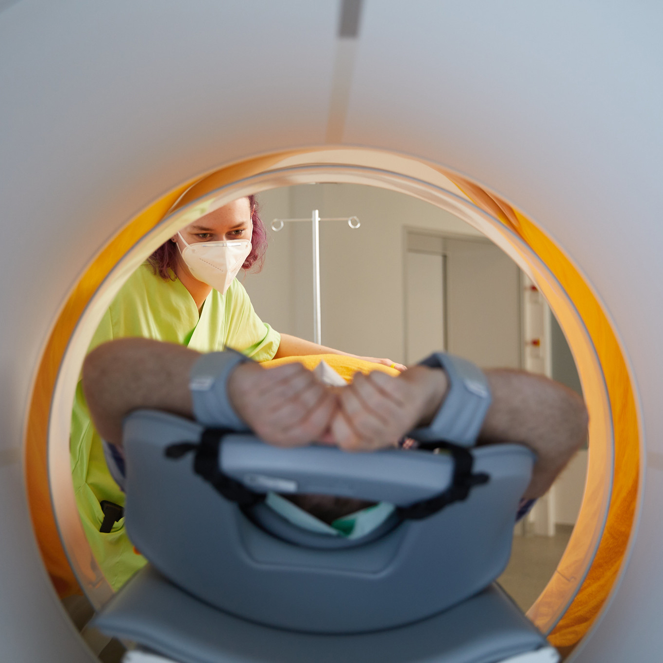 Patient in CT