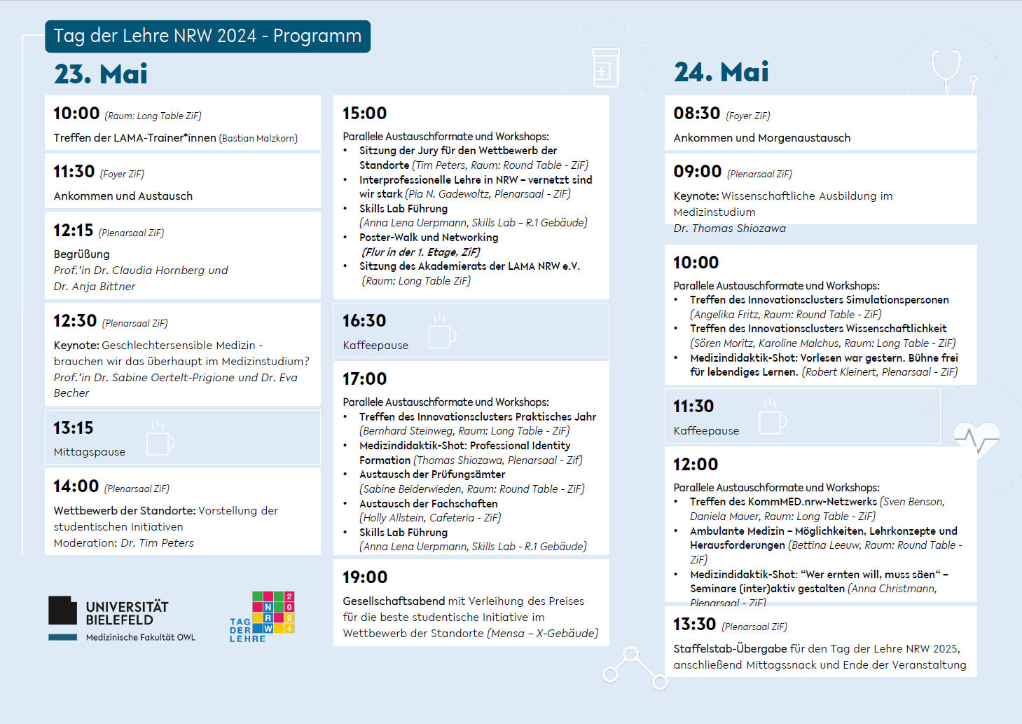 Tag der Lehre NRW 2024 - Universität Bielefeld