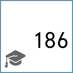 186 Current PhD projects
