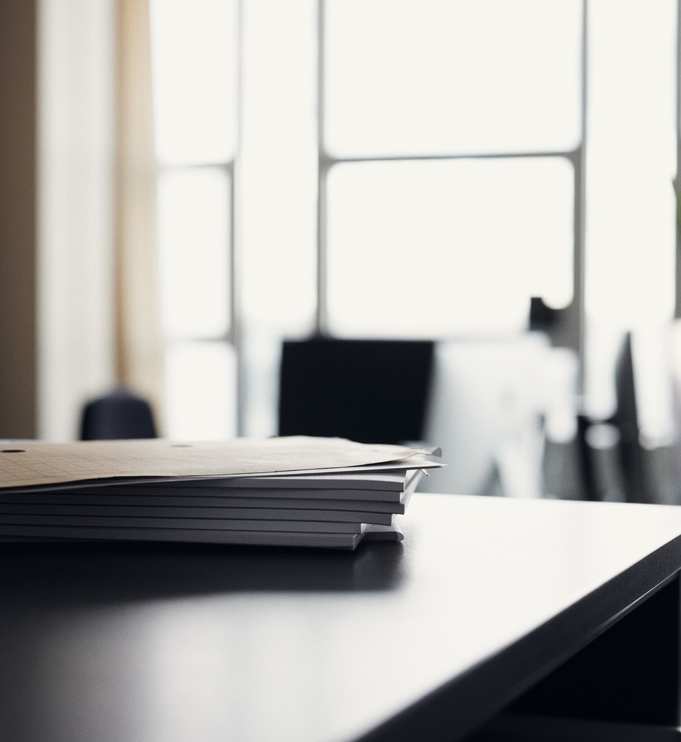 Stack of documents 