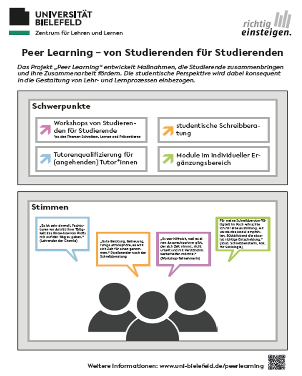 Vorschaubild des PDFs zu "Peer Learning"