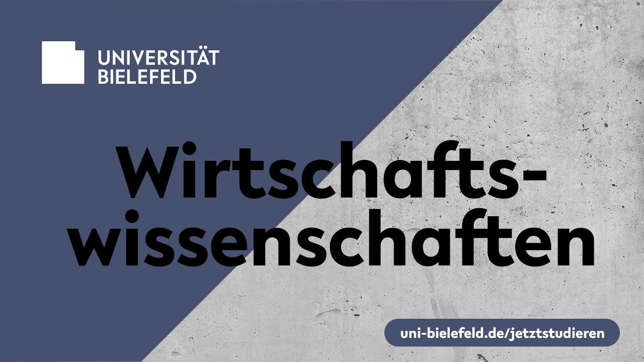 Schriftzug Wirtschaftswissenschaften