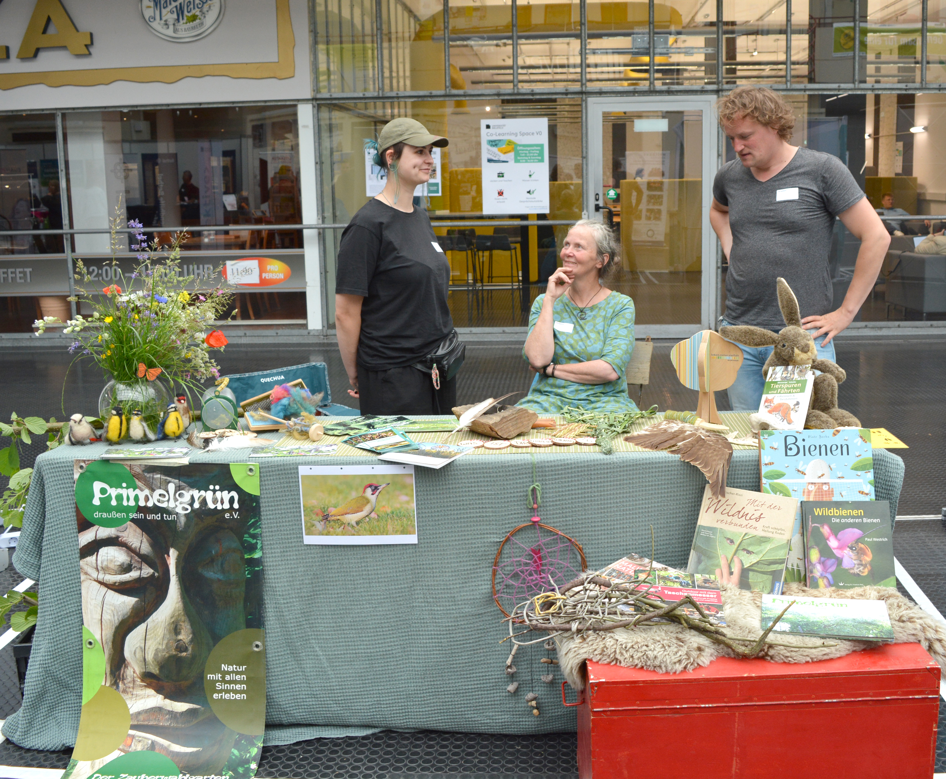 Der Stand von Primelgrün e.V.