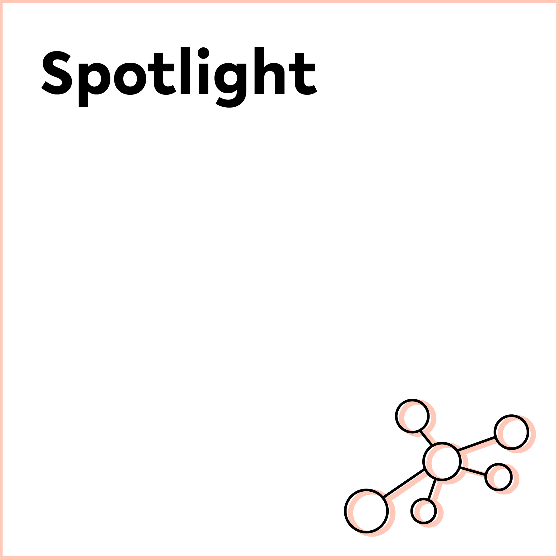 Icon mit Netzwerksymbol für Spotlight
