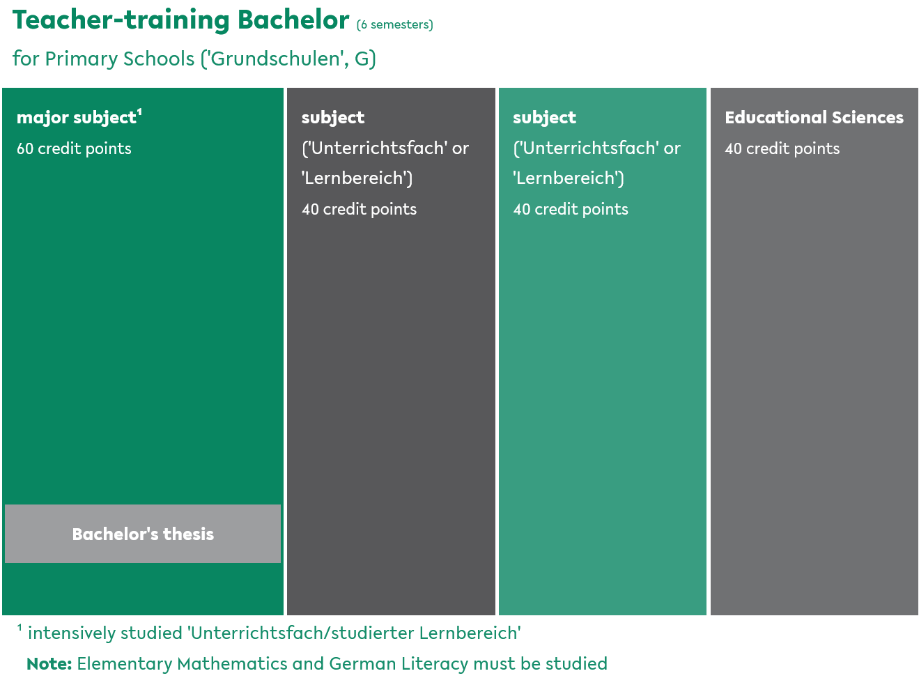 Teacher Training Bachelor for Primary Schools