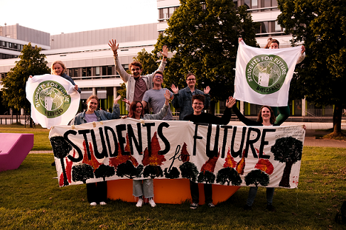 Gruppenfoto von den Students for Future