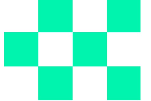 Platzhalter: Muster mit grünen Quadraten