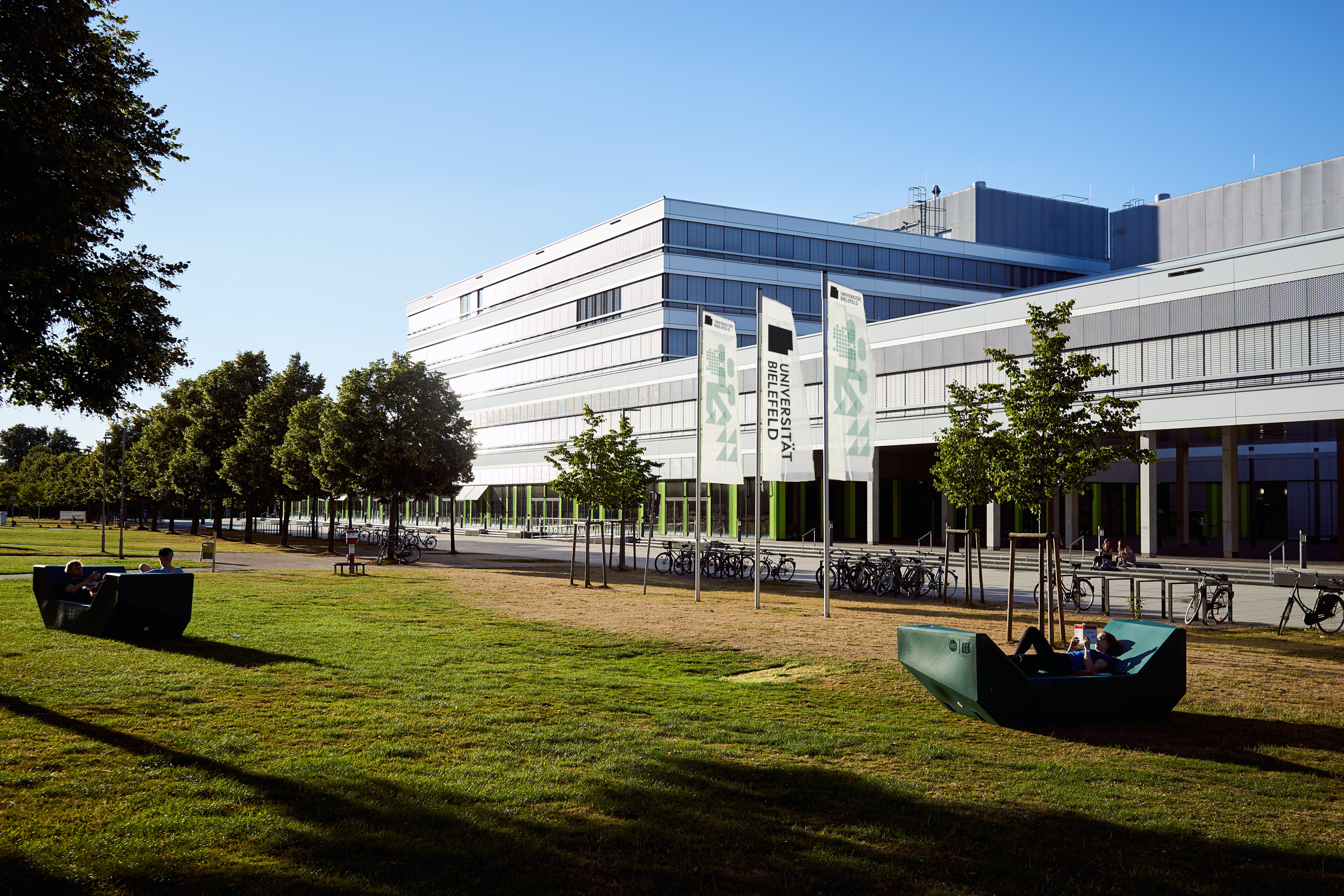 Campus der Universität Bielefeld