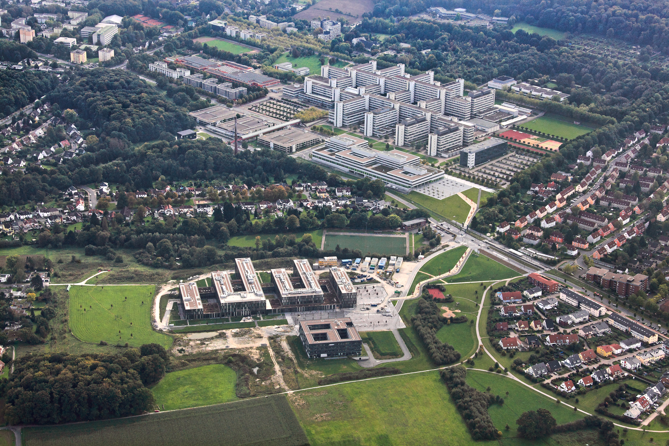 Luftbild Campus