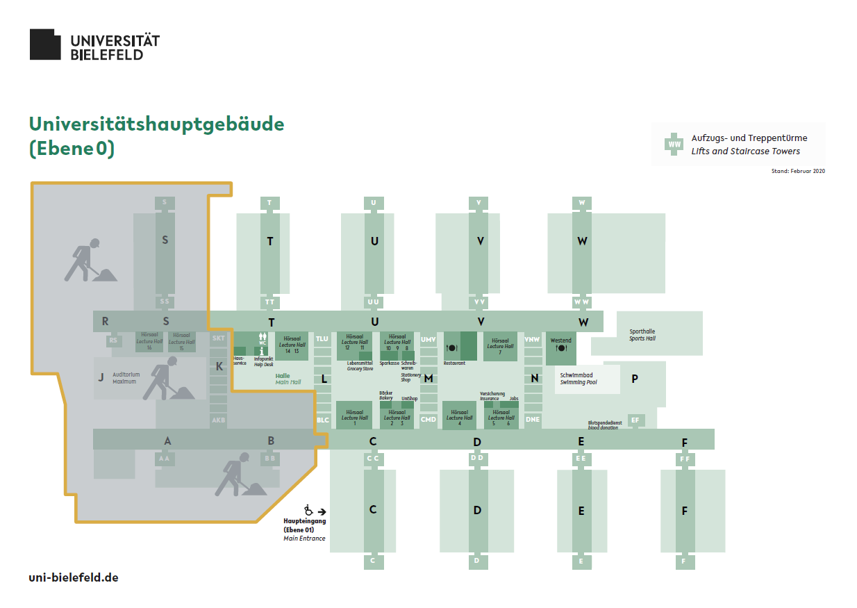 Lagepläne - Universität Bielefeld