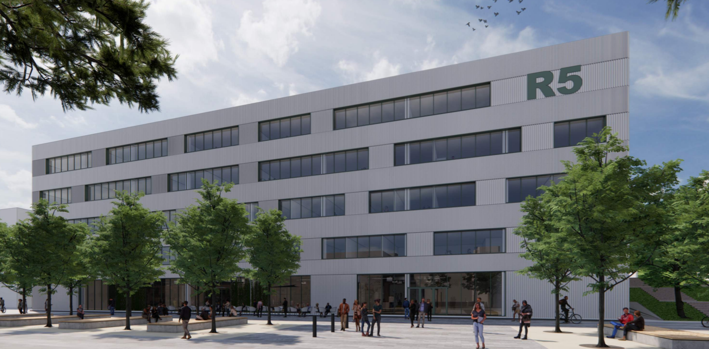 Visualisation of the new building