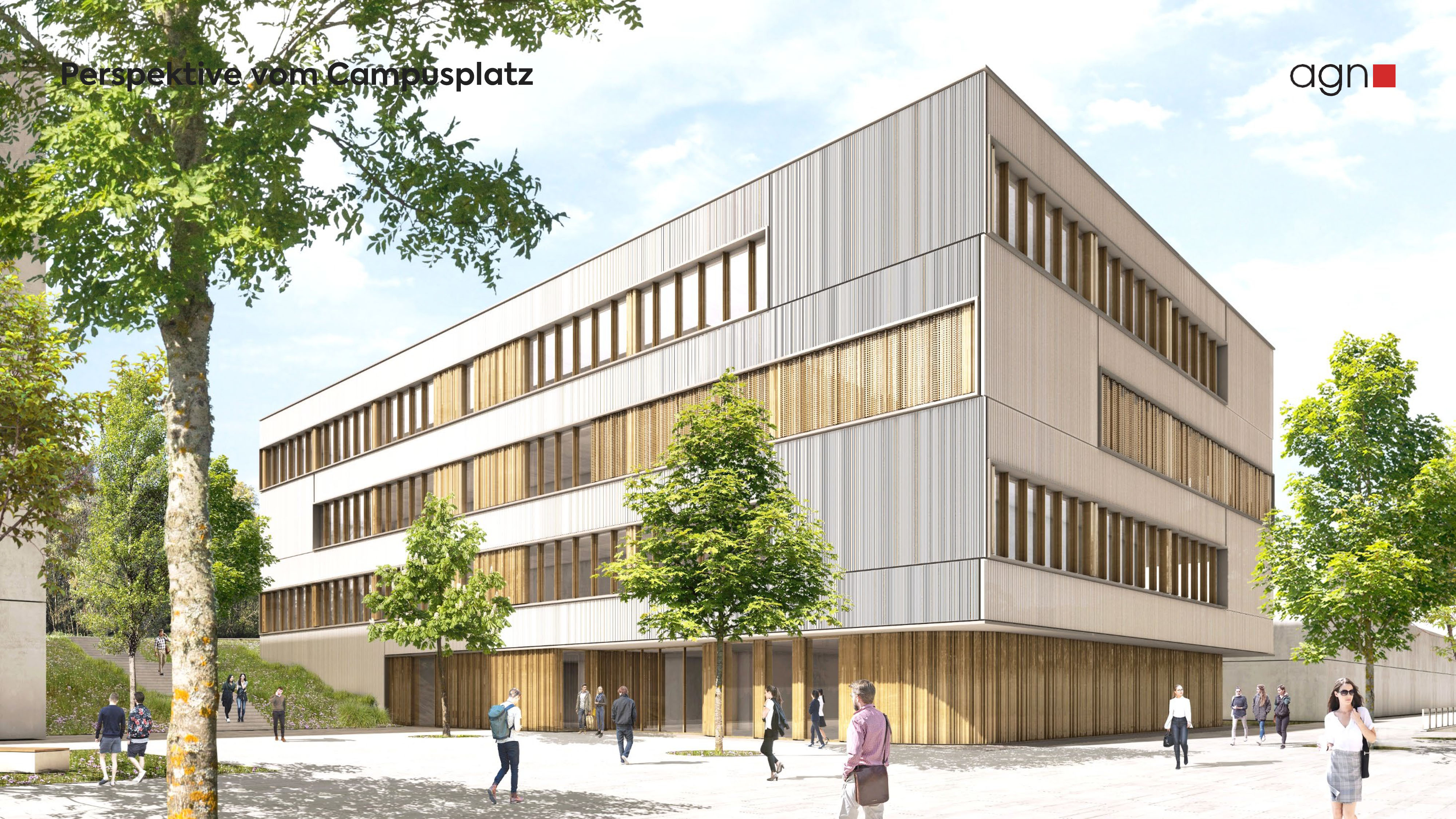 Visualisation of the new anatomy building
