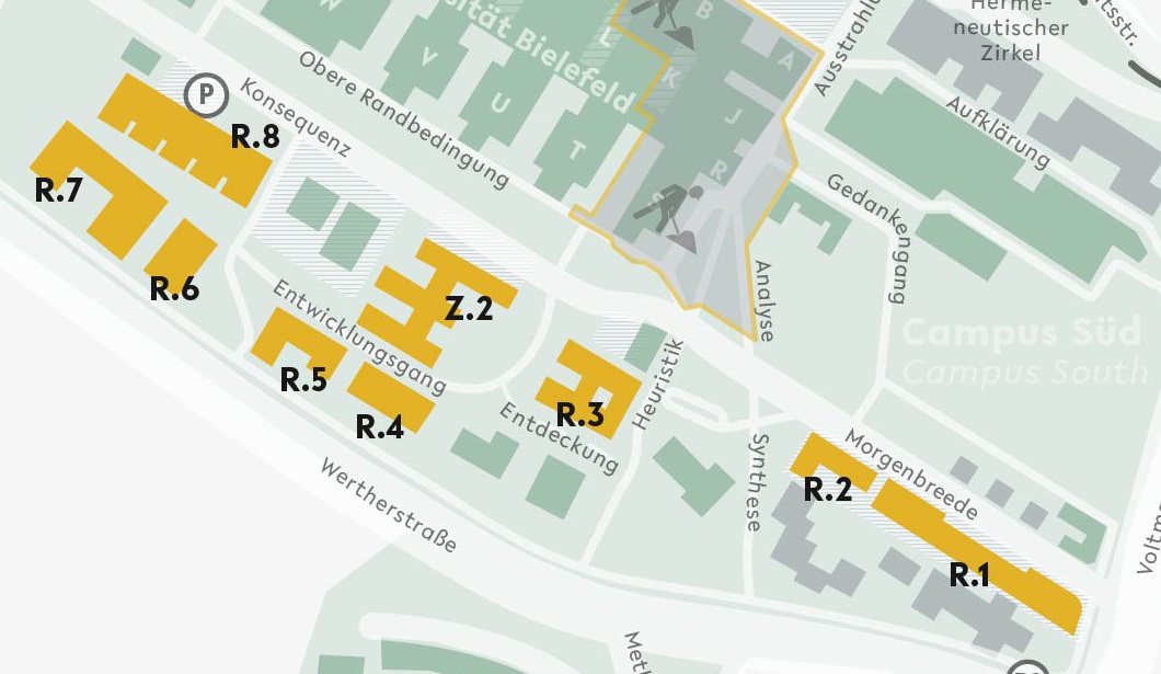 Map of the Site Concept Campus South