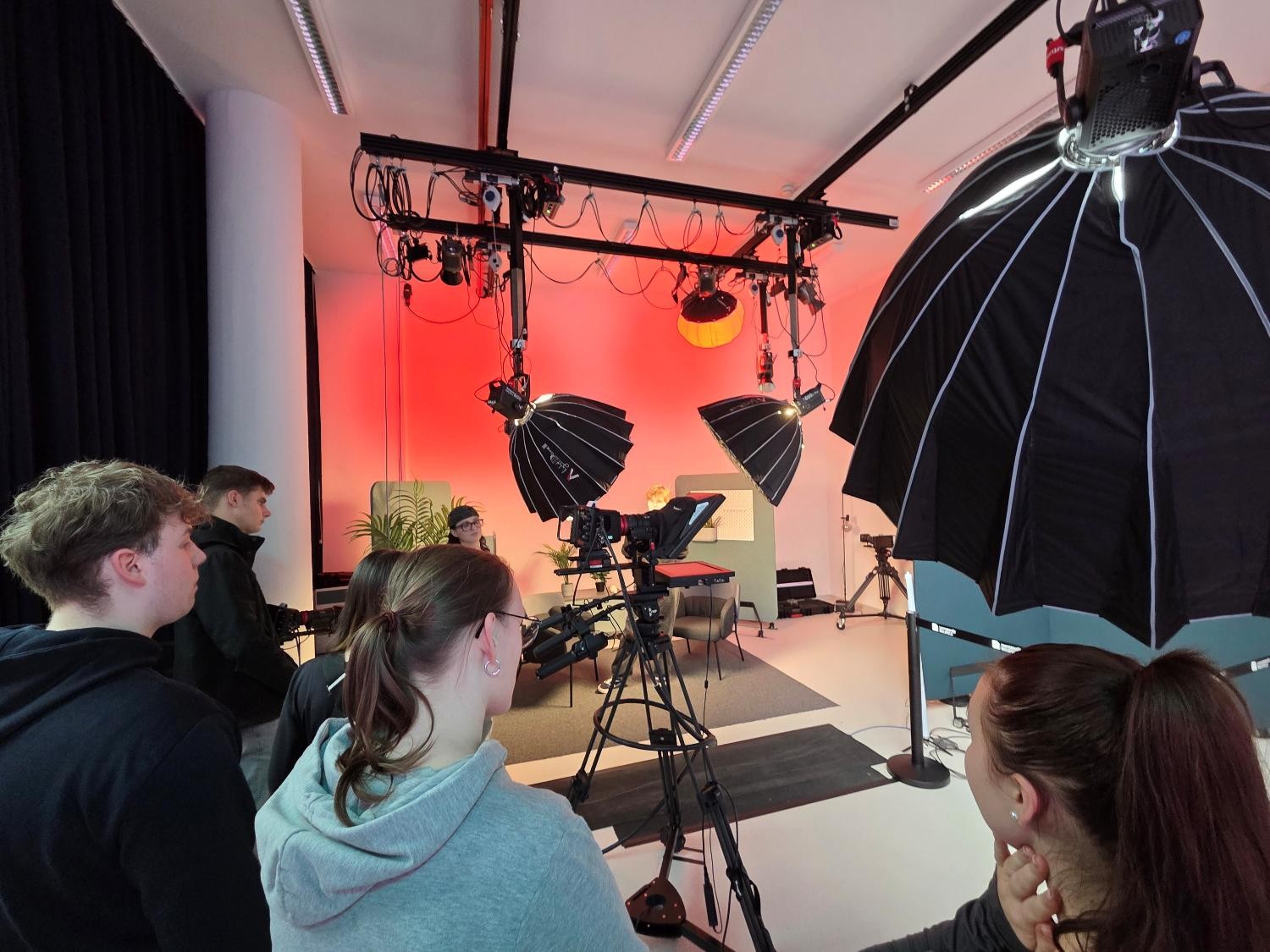 neue Auszubildende im Studio