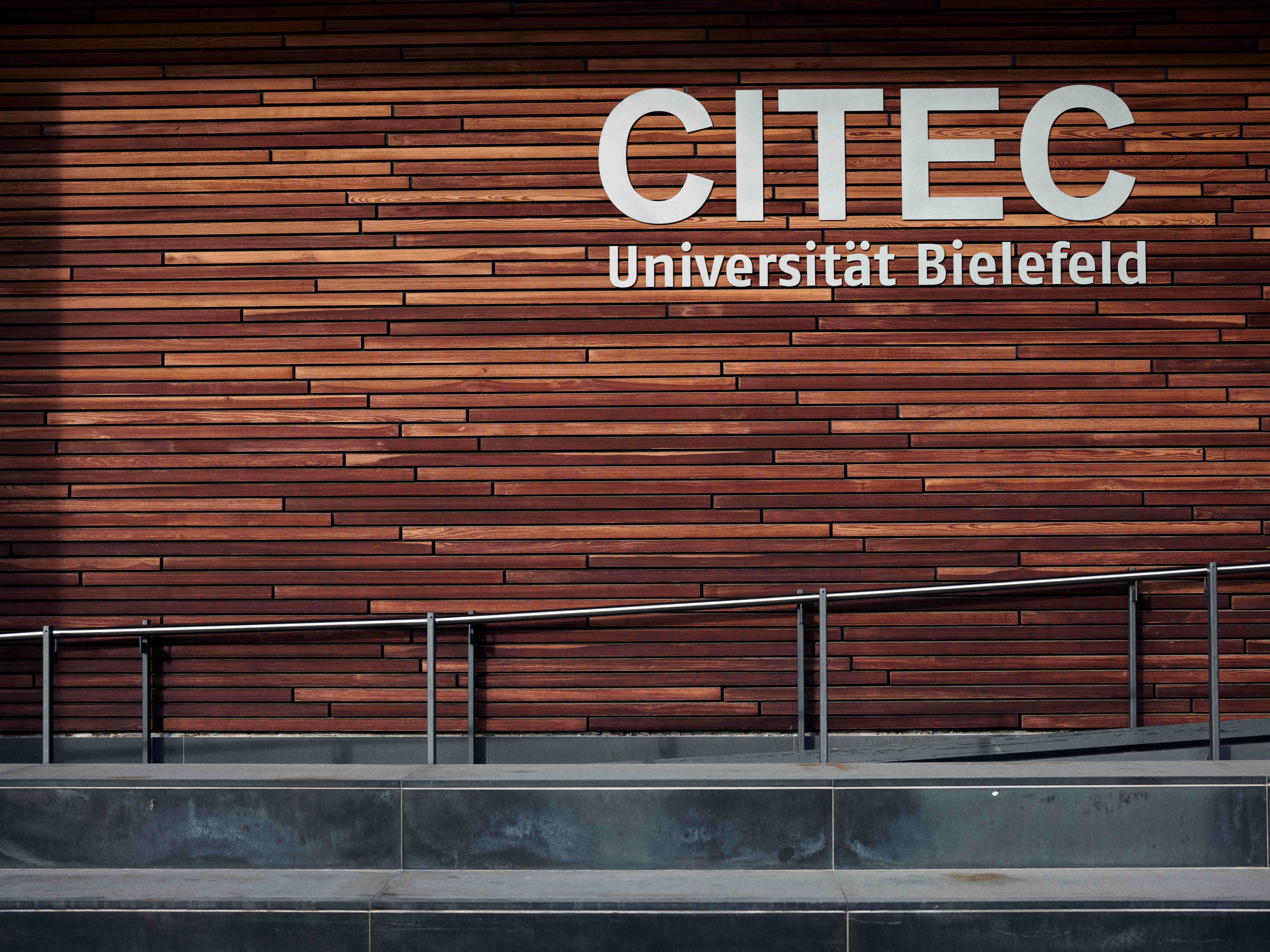 CITEC logo on the wall of the CITEC building